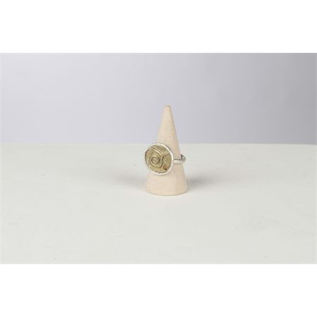 Anello Jungle Argento e Bronzo CocoBijouxByJungle | RoundRingMixPietra
