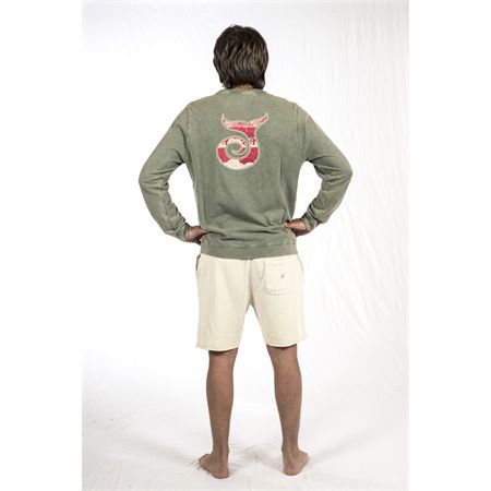Felpa Brad Coda RedWave JUNGLEUomo | UJBRADVerdeMilitare