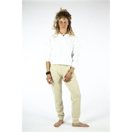 Felpa Balance Coda Coco Brown JUNGLEDonna | DBALANCE170BIANCO