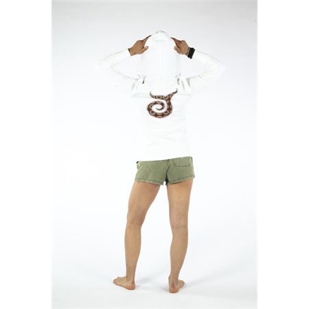 ZipCap Coda Afro26 JUNGLEDonna | DZIPCAP171BIANCO