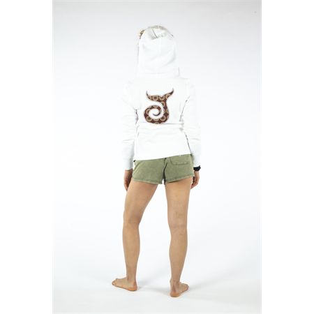 ZipCap Coda Afro26 JUNGLEDonna | DZIPCAP171BIANCO