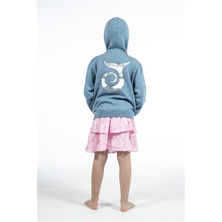 Zip Cap Coda White Wave JUNGLEKids | KZIPCAPAZZURRO