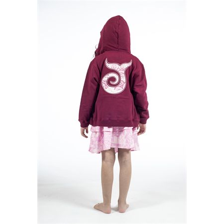 Zip Cap Coda Pink Wave JUNGLEKids | KZIPCAPBURGUNDY