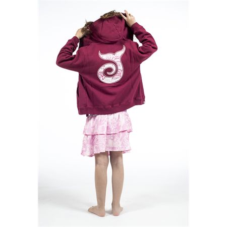 Zip Cap Coda Pink Wave JUNGLEKids | KZIPCAPBURGUNDY