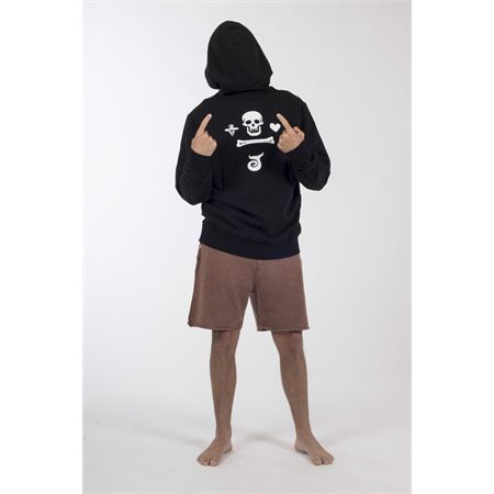 Only Cap Nero Logo Pirata JUNGLEUomo | UCAPONLY47NERO