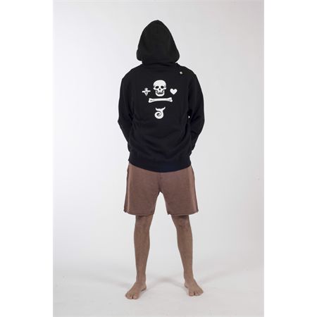 Only Cap Nero Logo Pirata JUNGLEUomo | UCAPONLY47NERO