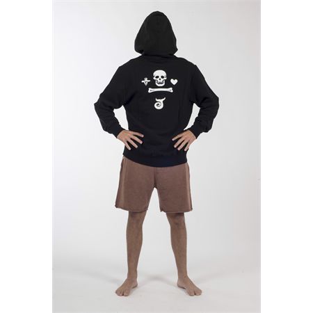 Only Cap Nero Logo Pirata JUNGLEUomo | UCAPONLY47NERO