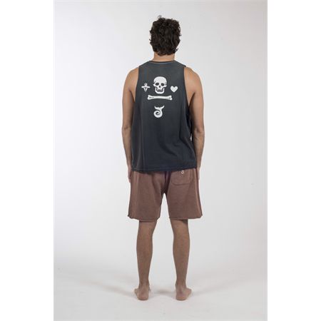 Canotta Fresh Logo Pirata JUNGLEUomo | UFresh47NERO