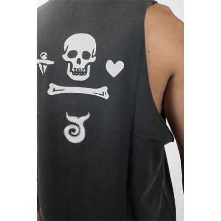 Canotta Fresh Logo Pirata JUNGLEUomo | UFresh47NERO